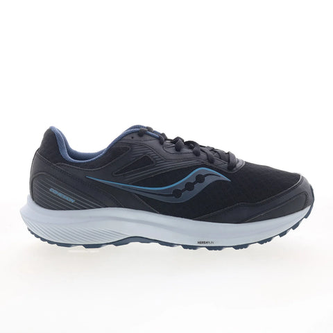 Saucony Cohesion TR16 Trail Running Mens Black Wide Athletic Hiking Shoes