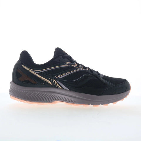 Saucony Cohesion TR14 Trail Running Womens Black Athletic Hiking Shoes
