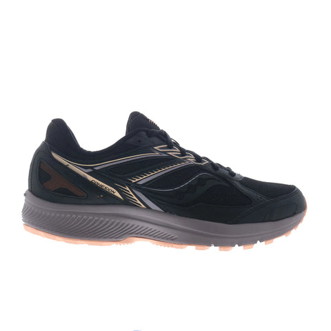 Saucony Cohesion TR14 Trail Running Womens Black Athletic Hiking Shoes