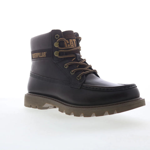 Caterpillar Colorado Moc Toe P726064 Mens Brown Leather Casual Dress Boots