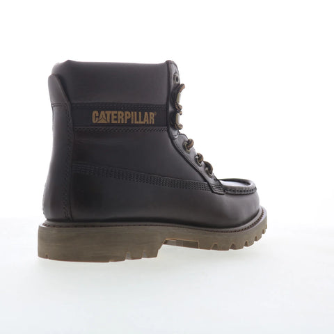 Caterpillar Colorado Moc Toe P726064 Mens Brown Leather Casual Dress Boots