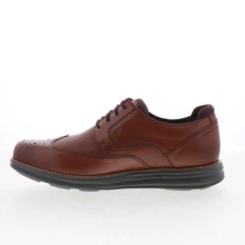 Rockport Coltin RMCOLTIN Mens Brown Wide Oxfords Wingtip & Brogue Shoes