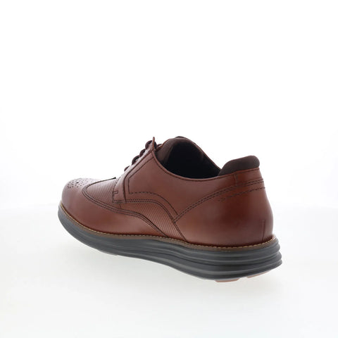 Rockport Coltin RMCOLTIN Mens Brown Wide Oxfords Wingtip & Brogue Shoes