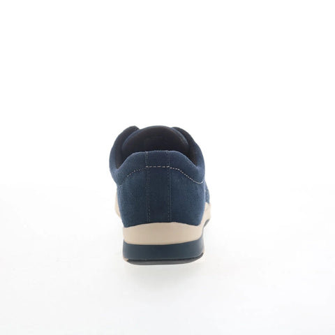 Drew Columbia 10829-42 Womens Blue Suede Lace Up Lifestyle Sneakers Shoes