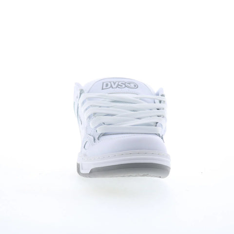 DVS Comanche DV01310102 Mens White Nubuck Skate Inspired Sneakers Shoes