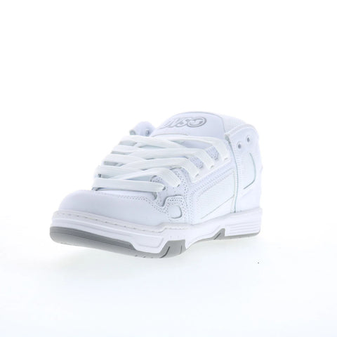 DVS Comanche DV01310102 Mens White Nubuck Skate Inspired Sneakers Shoes