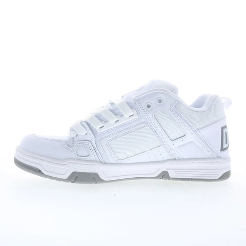 DVS Comanche DV01310102 Mens White Nubuck Skate Inspired Sneakers Shoes