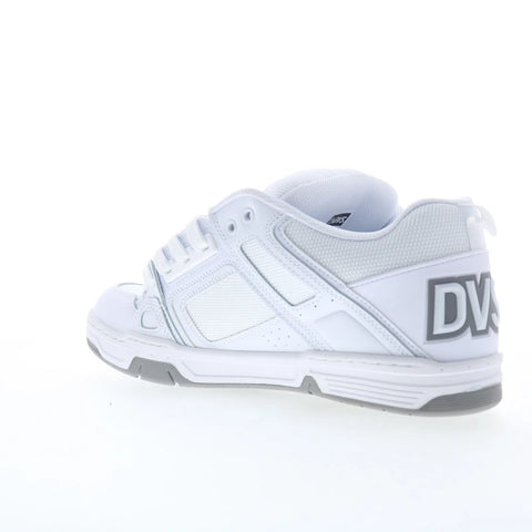 DVS Comanche DV01310102 Mens White Nubuck Skate Inspired Sneakers Shoes