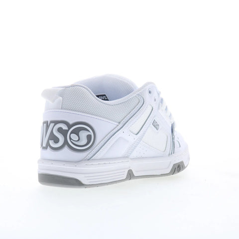 DVS Comanche DV01310102 Mens White Nubuck Skate Inspired Sneakers Shoes