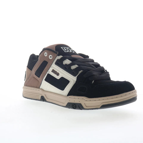 DVS Comanche DV01312003 Mens Black Nubuck Skate Inspired Sneakers Shoes