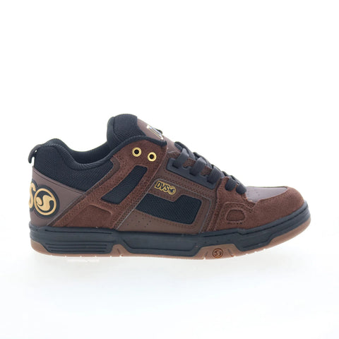 DVS Comanche DV01312210 Mens Brown Suede Skate Inspired Sneakers Shoes