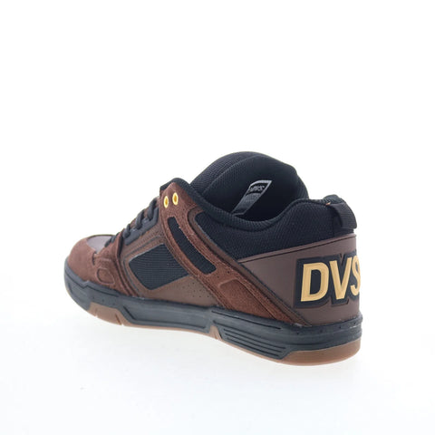 DVS Comanche DV01312210 Mens Brown Suede Skate Inspired Sneakers Shoes