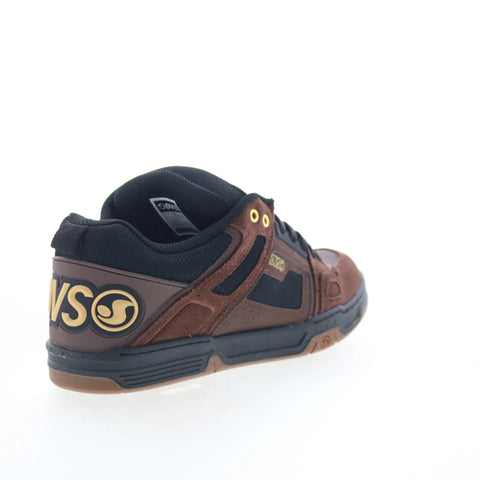 DVS Comanche DV01312210 Mens Brown Suede Skate Inspired Sneakers Shoes