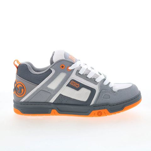 DVS Comanche DV01318017 Mens Gray Nubuck Skate Inspired Sneakers Shoes