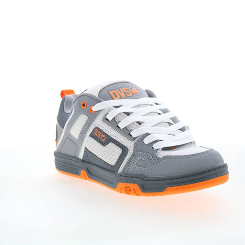DVS Comanche DV01318017 Mens Gray Nubuck Skate Inspired Sneakers Shoes