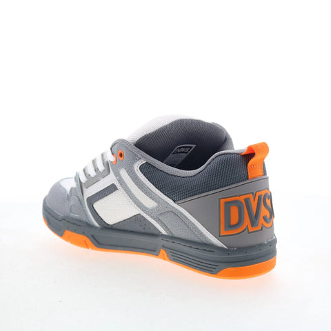 DVS Comanche DV01318017 Mens Gray Nubuck Skate Inspired Sneakers Shoes