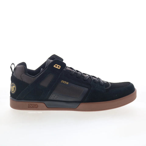 DVS Comanche LT DV01904001 Mens Black Suede Skate Inspired Sneakers Shoes