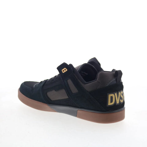 DVS Comanche LT DV01904001 Mens Black Suede Skate Inspired Sneakers Shoes