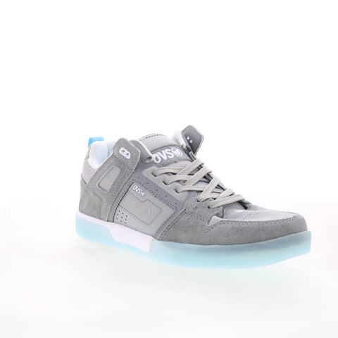 DVS Comanche LT DV01904025 Mens Gray Nubuck Skate Inspired Sneakers Shoes