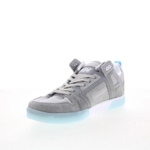DVS Comanche LT DV01904025 Mens Gray Nubuck Skate Inspired Sneakers Shoes