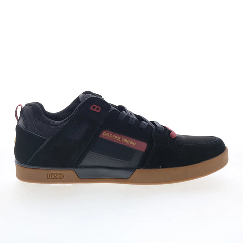 DVS Comanche LT DV05424002 Mens Black Nubuck Skate Inspired Sneakers Shoes