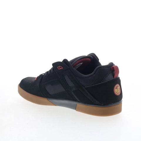 DVS Comanche LT DV05424002 Mens Black Nubuck Skate Inspired Sneakers Shoes
