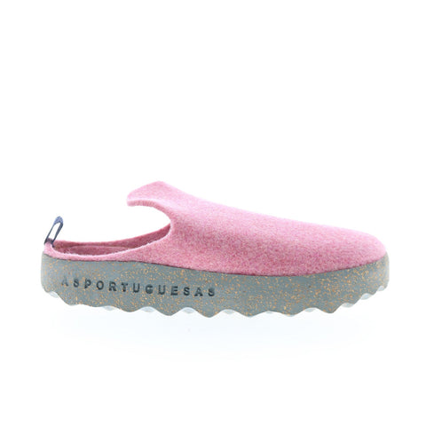 Asportuguesas Come COME023ASP-011 Womens Pink Slip On Clog Flats Shoes