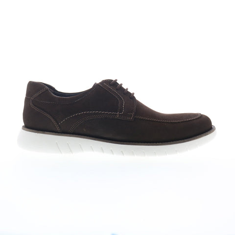 Studio Belvedere Como Mens Brown Nubuck Oxfords & Lace Ups Casual Shoes