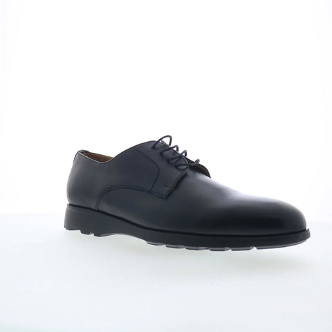 Bruno Magli Comodo Lace Mens Black Oxfords & Lace Ups Plain Toe Shoes