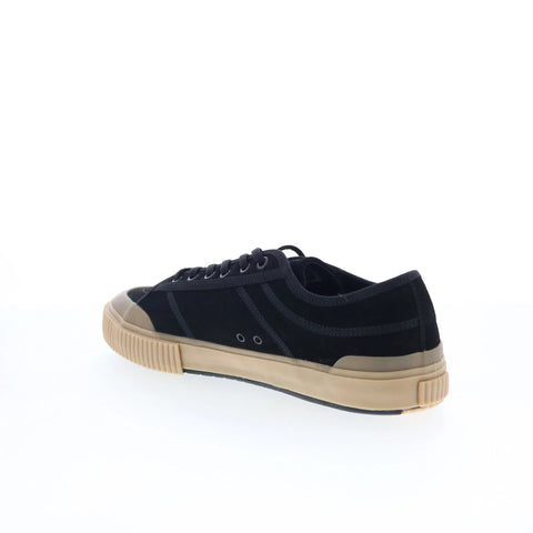 Lakai Conrad Elite Mens Black Suede Lace Up Skate Inspired Sneakers Shoes