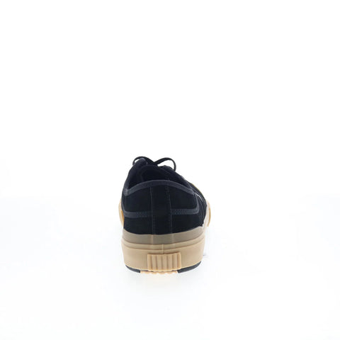 Lakai Conrad Elite Mens Black Suede Lace Up Skate Inspired Sneakers Shoes