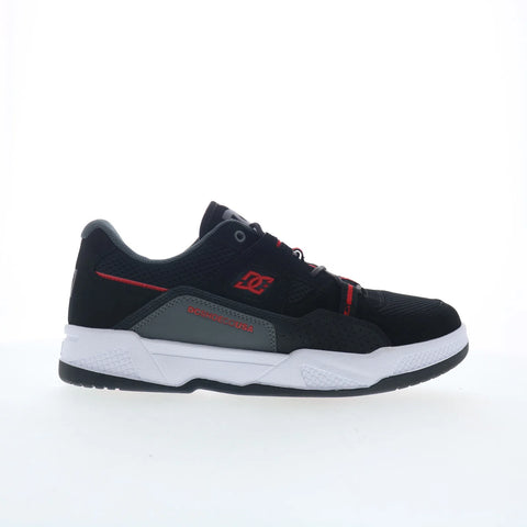 DC Construct DC01659061-BLKRED Mens Black Skate Inspired Sneakers Shoes