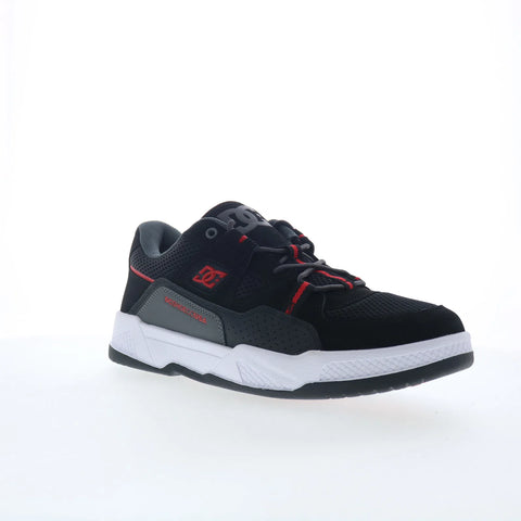 DC Construct DC01659061-BLKRED Mens Black Skate Inspired Sneakers Shoes
