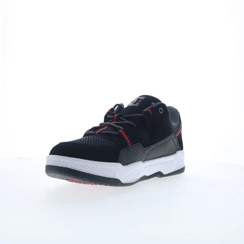 DC Construct DC01659061-BLKRED Mens Black Skate Inspired Sneakers Shoes