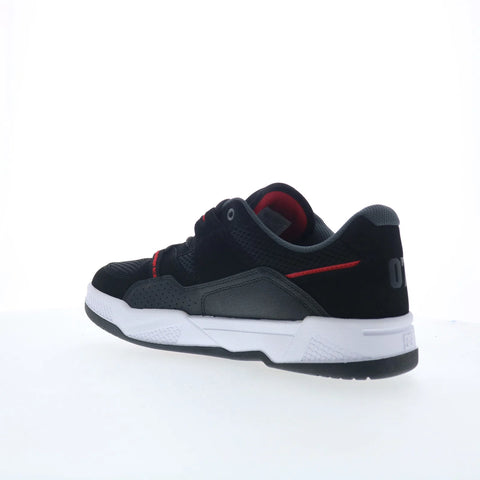 DC Construct DC01659061-BLKRED Mens Black Skate Inspired Sneakers Shoes