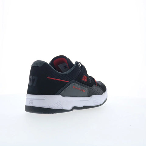 DC Construct DC01659061-BLKRED Mens Black Skate Inspired Sneakers Shoes
