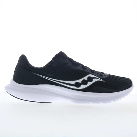Saucony Convergence S20910-10 Mens Black Canvas Athletic Running Shoes