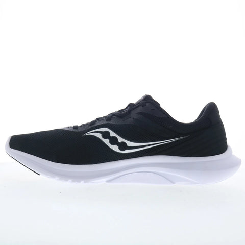 Saucony Convergence S20910-10 Mens Black Canvas Athletic Running Shoes