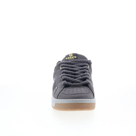 Greats Cooper Low COOL01SG-020 Mens Black Leather Lifestyle Sneakers Shoes