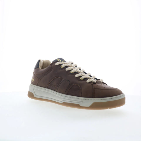 Greats Cooper Low COOL01SG-B57 Mens Brown Leather Lifestyle Sneakers Shoes