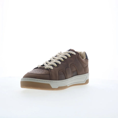 Greats Cooper Low COOL01SG-B57 Mens Brown Leather Lifestyle Sneakers Shoes