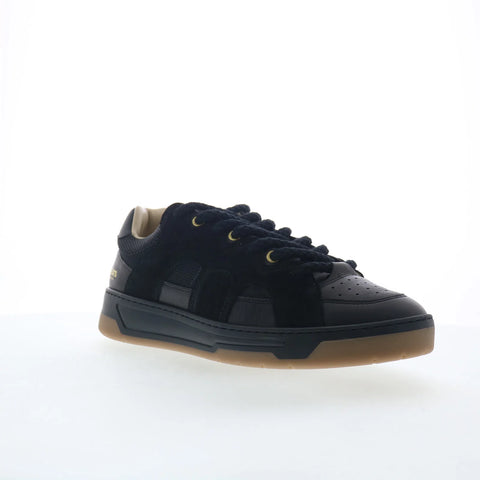 Greats Cooper Low COOL01SG-CUQ Mens Black Suede Lifestyle Sneakers Shoes