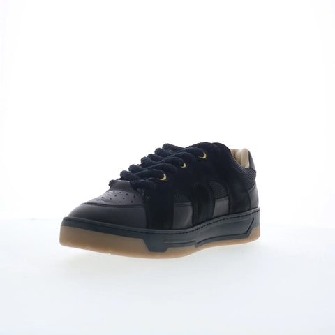 Greats Cooper Low COOL01SG-CUQ Mens Black Suede Lifestyle Sneakers Shoes