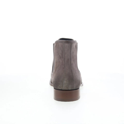 Johnston & Murphy Cormac Boot 24-2339 Mens Gray Nubuck Chelsea Boots