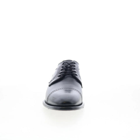 Johnston & Murphy Cormac Cap Toe Mens Black Oxfords Cap Toe Shoes