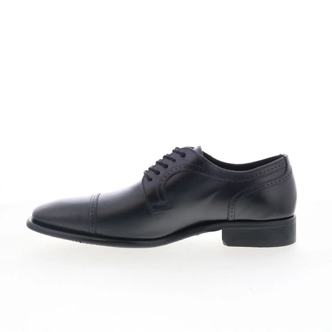 Johnston & Murphy Cormac Cap Toe Mens Black Oxfords Cap Toe Shoes