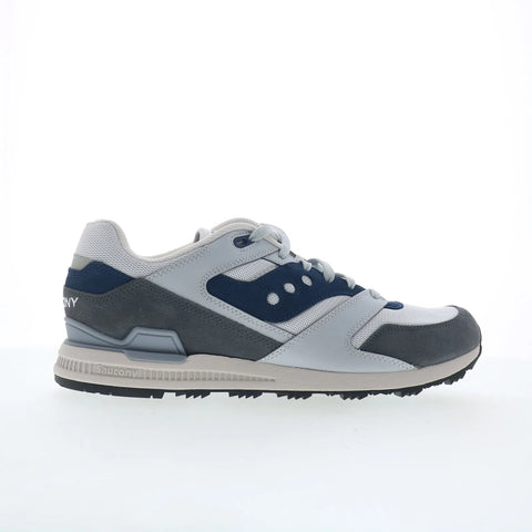 Saucony Courageous S70847-2 Mens Gray Suede Lace Up Lifestyle Sneakers Shoes