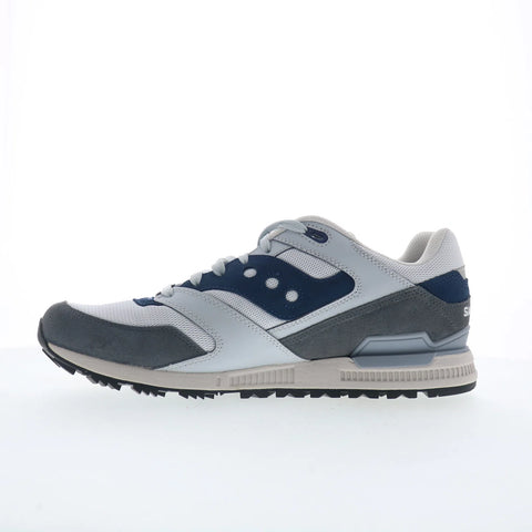 Saucony Courageous S70847-2 Mens Gray Suede Lace Up Lifestyle Sneakers Shoes
