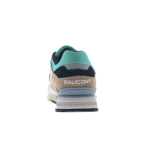 Saucony Courageous S70847-4 Mens Blue Suede Lace Up Lifestyle Sneakers Shoes