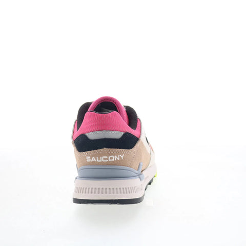 Saucony Courageous S70847-5 Mens Pink Suede Lace Up Lifestyle Sneakers Shoes